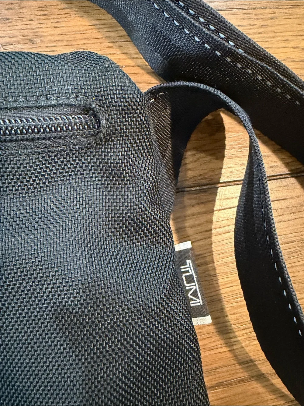Tumi T-Tech Black Nylon Messenger Bag